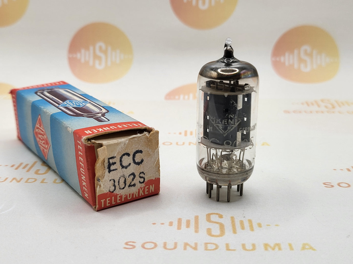 Telefunken ECC802S 6189 ◇ Bottom