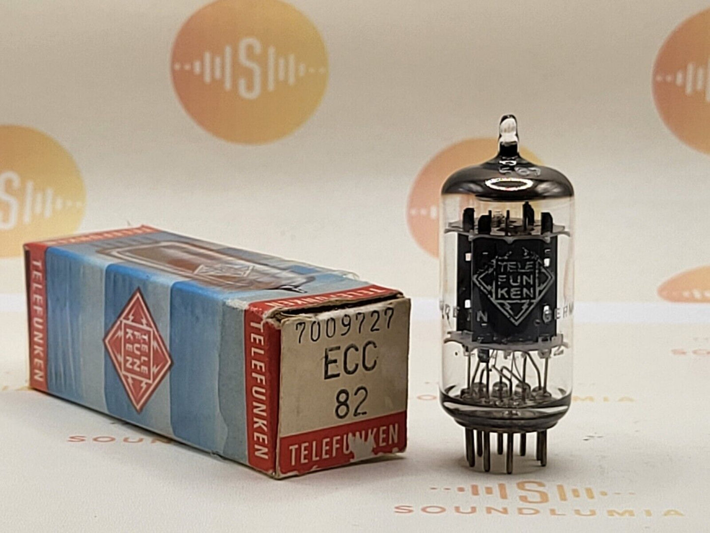 Telefunken ECC82 12AU7 Smooth Plates