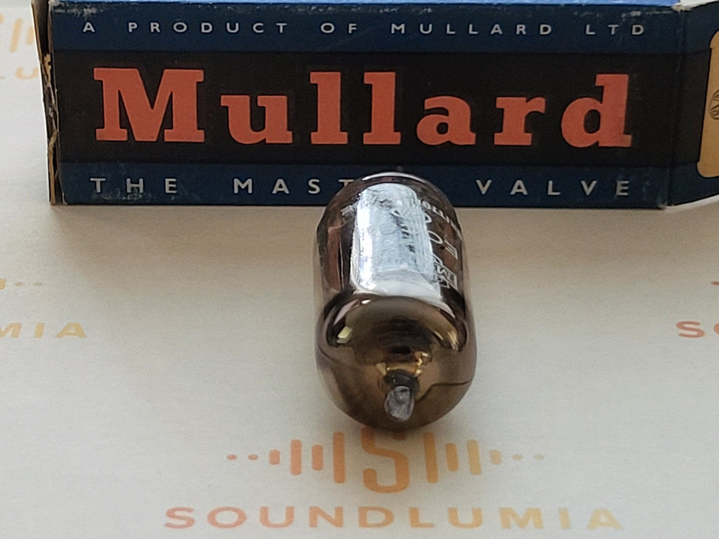 Mullard ECC82 12AU7 Long Plates Square Getter