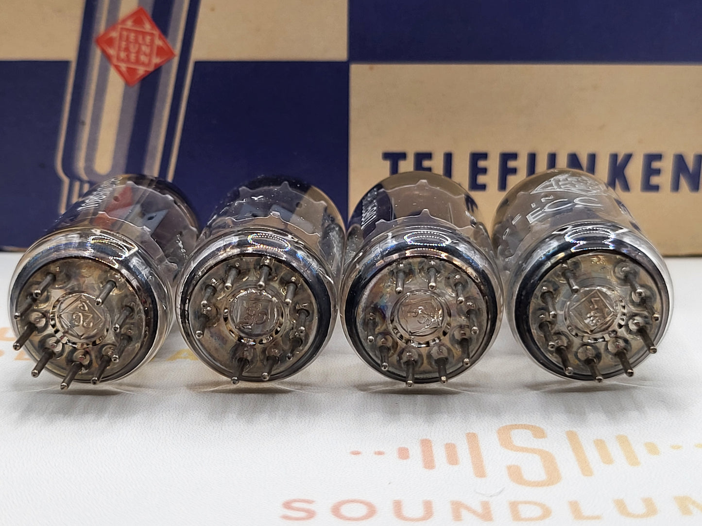 Telefunken ECC83 12AX7 Smooth Plates