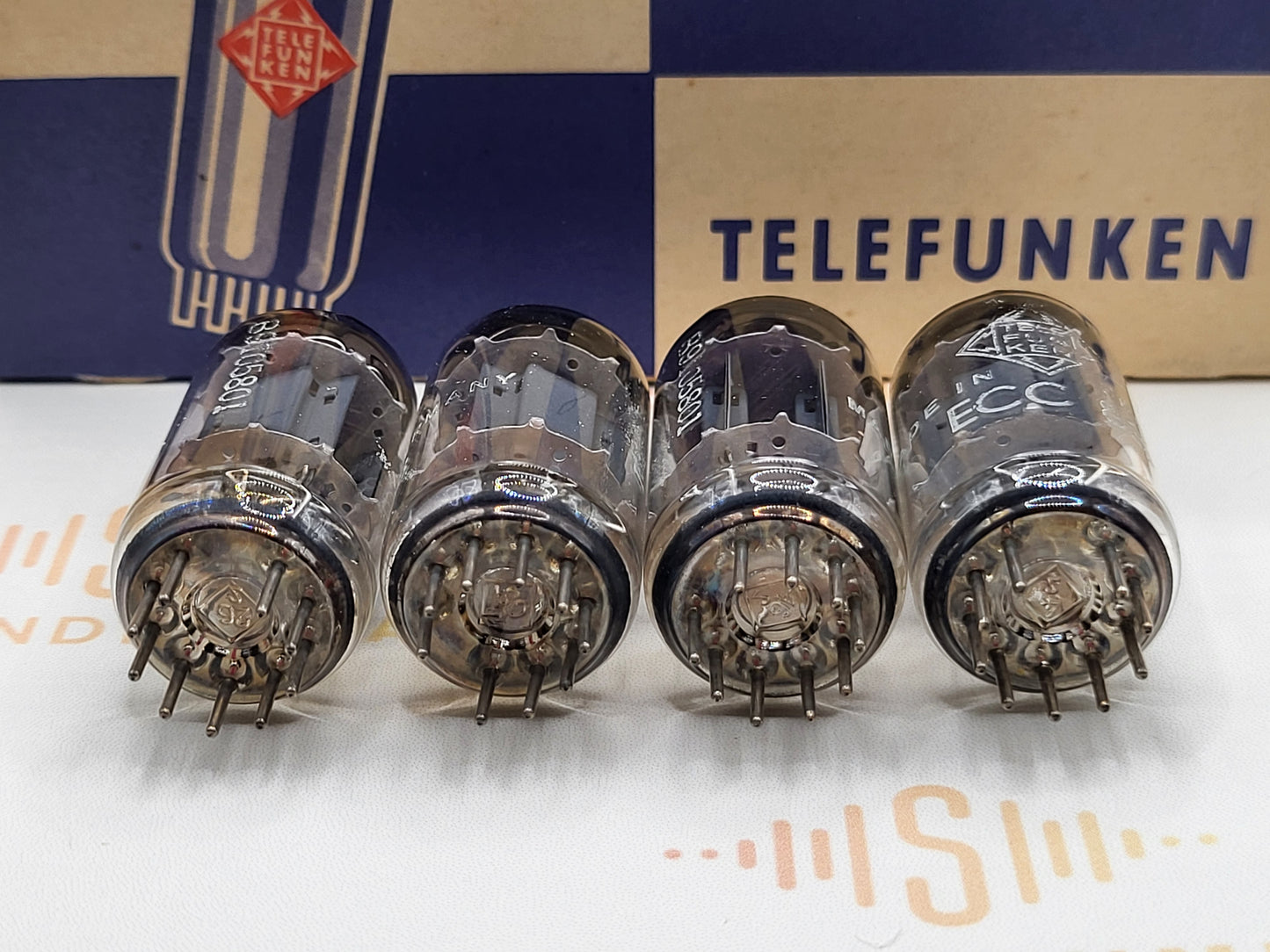 Telefunken ECC83 12AX7 Smooth Plates