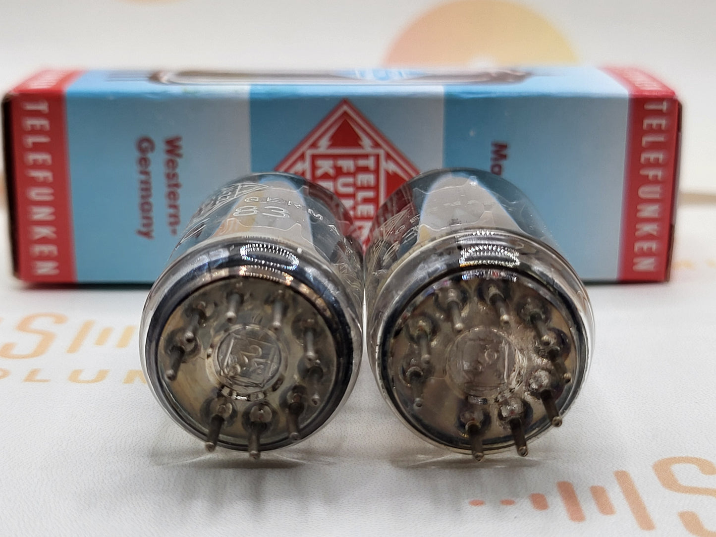 Telefunken ECC83 12AX7 Smooth Plates