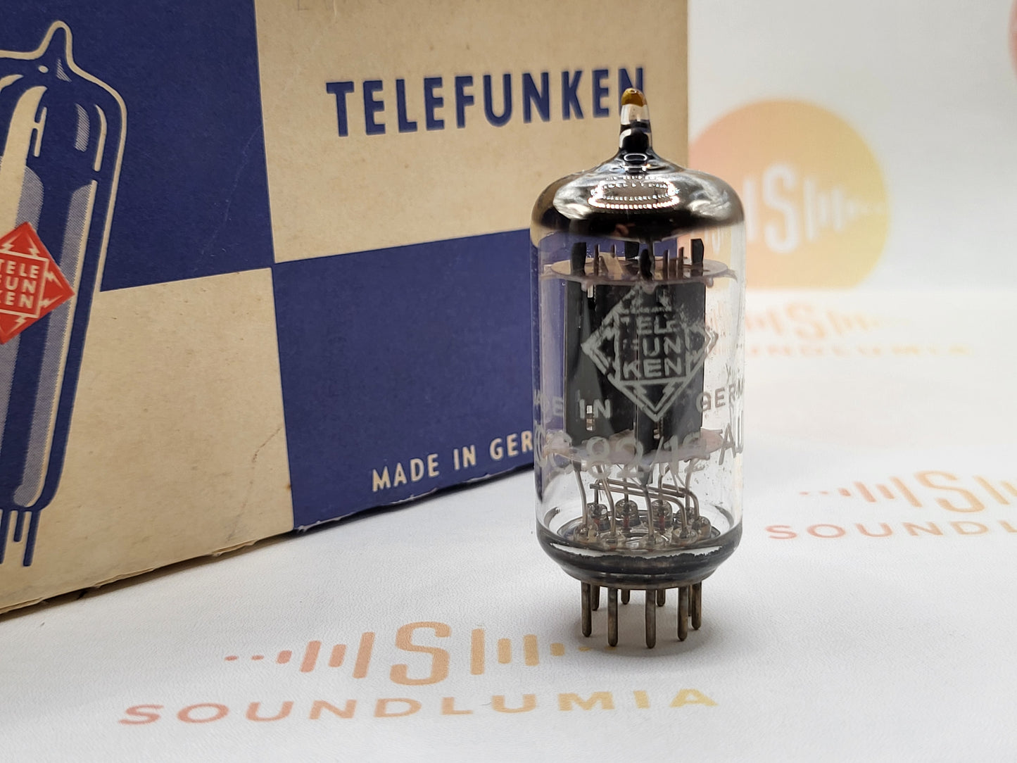 Telefunken ECC82 12AU7 Smooth Plates