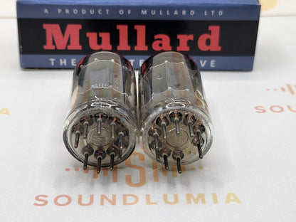 Mullard ECC82 12AU7 Long Plates Square Getter