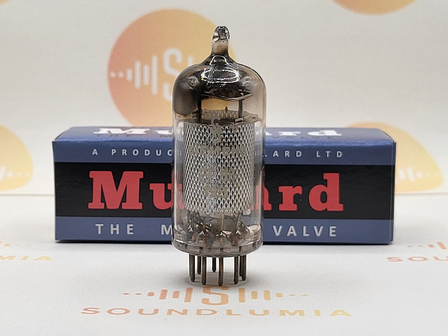 Mullard EF86 Long Mesh Plates Square Getter 9r1