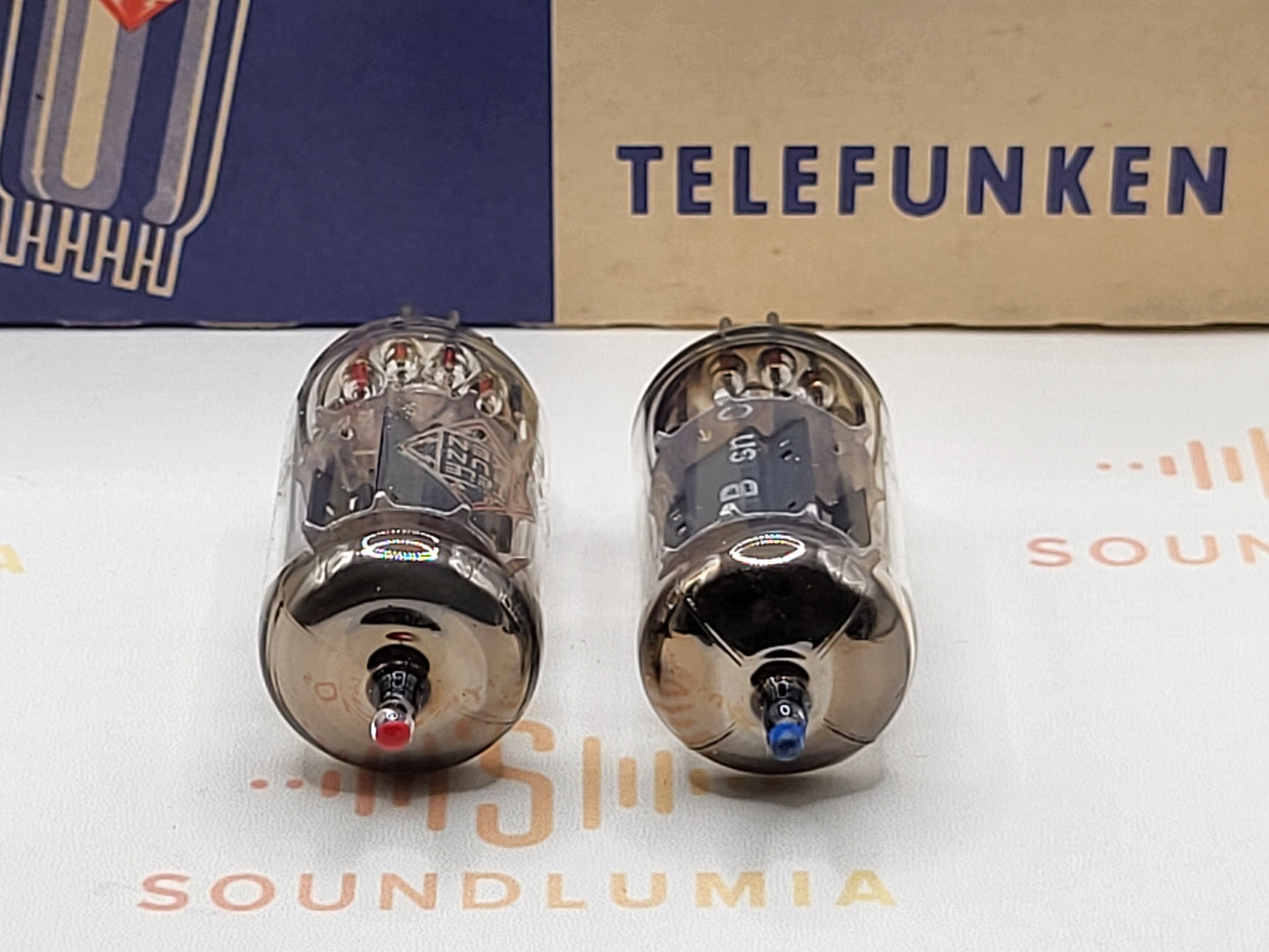 Telefunken ECC83 12AX7 Glatte Platten 