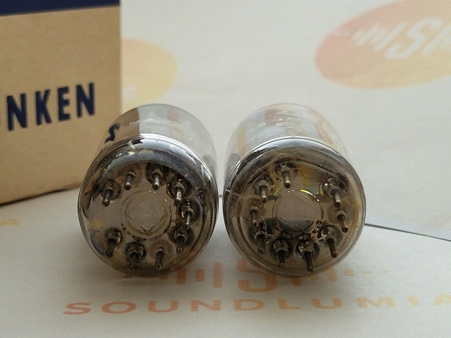 Telefunken EF86 6267 Silver Plates ◇ Bottom