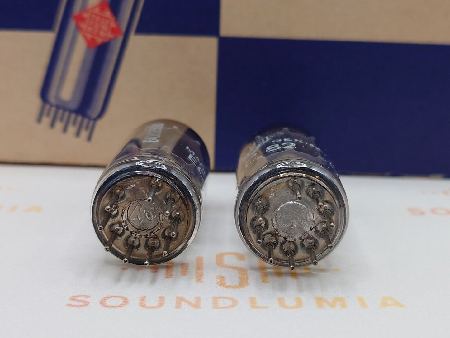 Telefunken ECC82 12AU7 Smooth Plates