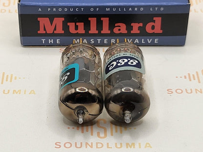 Mullard E88CC 6922 Matched Pair - GEC Label - Mitcham, GB 1965/66 7L1  - NOS