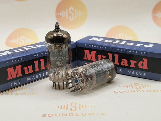 Mullard ECC83 12AX7 Short Plates