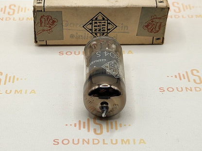 1x Telefunken EF804S Orig. Box - ◇ Bottom - Ulm, 1959 - Strong