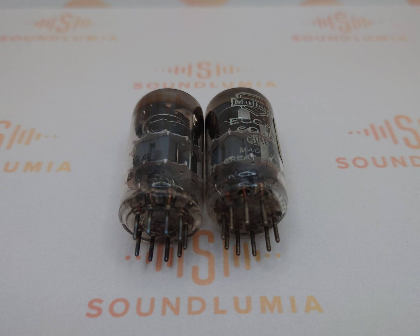 2x Mullard ECC88 6DJ8 O-Getter - BVA - Blackburn '67 - Near NOS