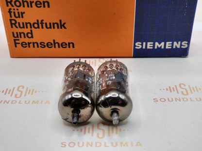 Siemens E88CC = 6922 Silver Shield Matched Pair - Munich '69 (A4 9C/9K) - NOS