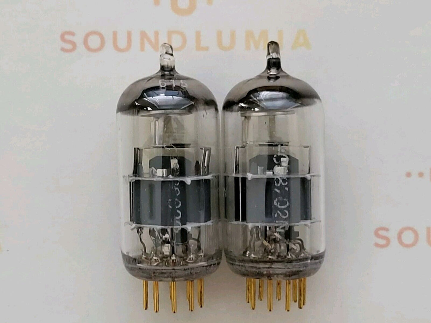 Telefunken E188CC = 7308 Matched Pair ◇ Bottom - Ulm 1968 - NOS