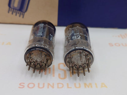 Telefunken ECC82 12AU7 Smooth Plates