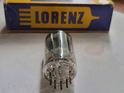 1x Lorenz ECC82 12AU7 Pre-SEL Tube - Germany 1950s - Strong NOS