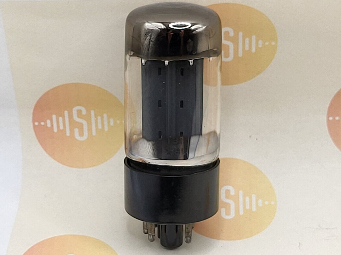 1x Philips GZ34 5AR4 Rectifier Tube - Sittard, NL 1958 (f31 X8L) - Near NOS