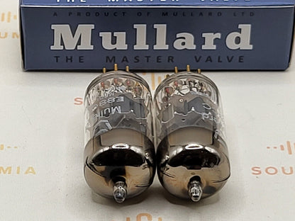 Mullard E88CC Matched Pair - Dimple Disc Getter - Mitcham '74 - Same Code - NOS