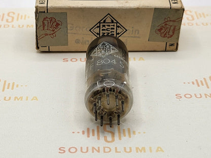 1x Telefunken EF804S Orig. Box - ◇ Bottom - Ulm, 1959 - Strong