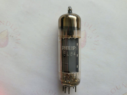 1x Mullard EL84 6BQ5 - Philips Label - Blackburn 1961 rX1 - NOS