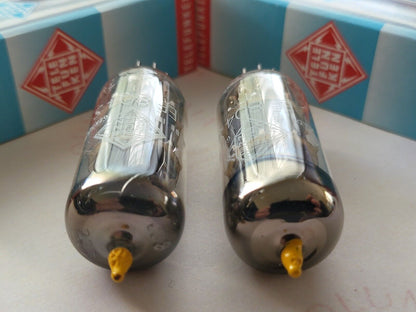 2x Telefunken EF804S Matched Pairs  - ◇ Bottom - Ulm 1968-69 - Strong