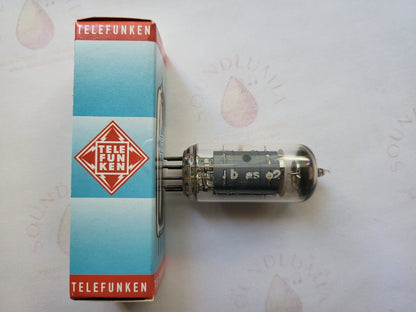 1x Telefunken EF804s  ◇ on Bottom - Berlin 1955 - NOS