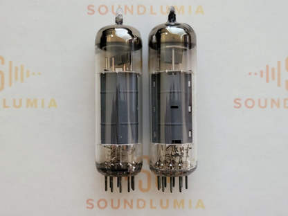 Siemens EL84 6BQ5 Matched Pair - Munich 1962 rX3 - Same Code - Near NOS