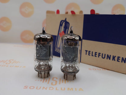 Telefunken ECC82 12AU7 Smooth Plates