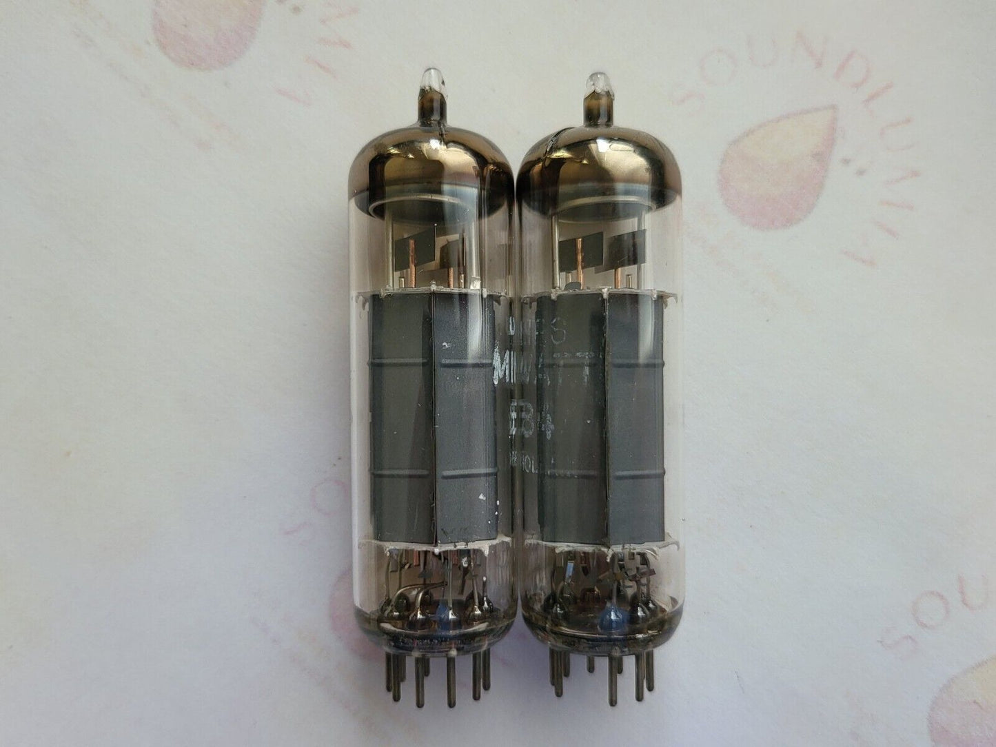 Philips Miniwatt EL84 6BQ5 Matched Pair - Holland 1964 - NOS
