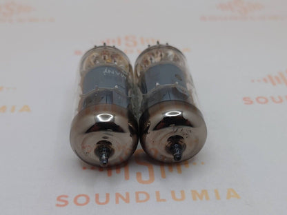 Telefunken EF804S Matched Pair ◇ Bottom - Ulm 1963 - Same code