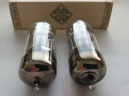 2x Telefunken EF804S Matched Pairs  - ◇ Bottom - Ulm 1968-69 - Strong