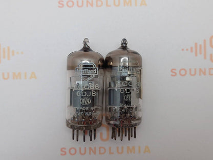 2x Mullard ECC88 6DJ8 O-Getter - BVA - Blackburn '67 - Near NOS