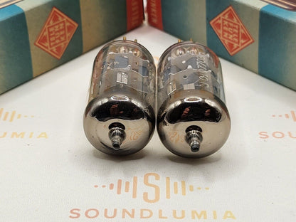 Telefunken E88CC 6922 Matched Pair Orig. Box ◇ Bottom Ulm '67 - Same code - NOS