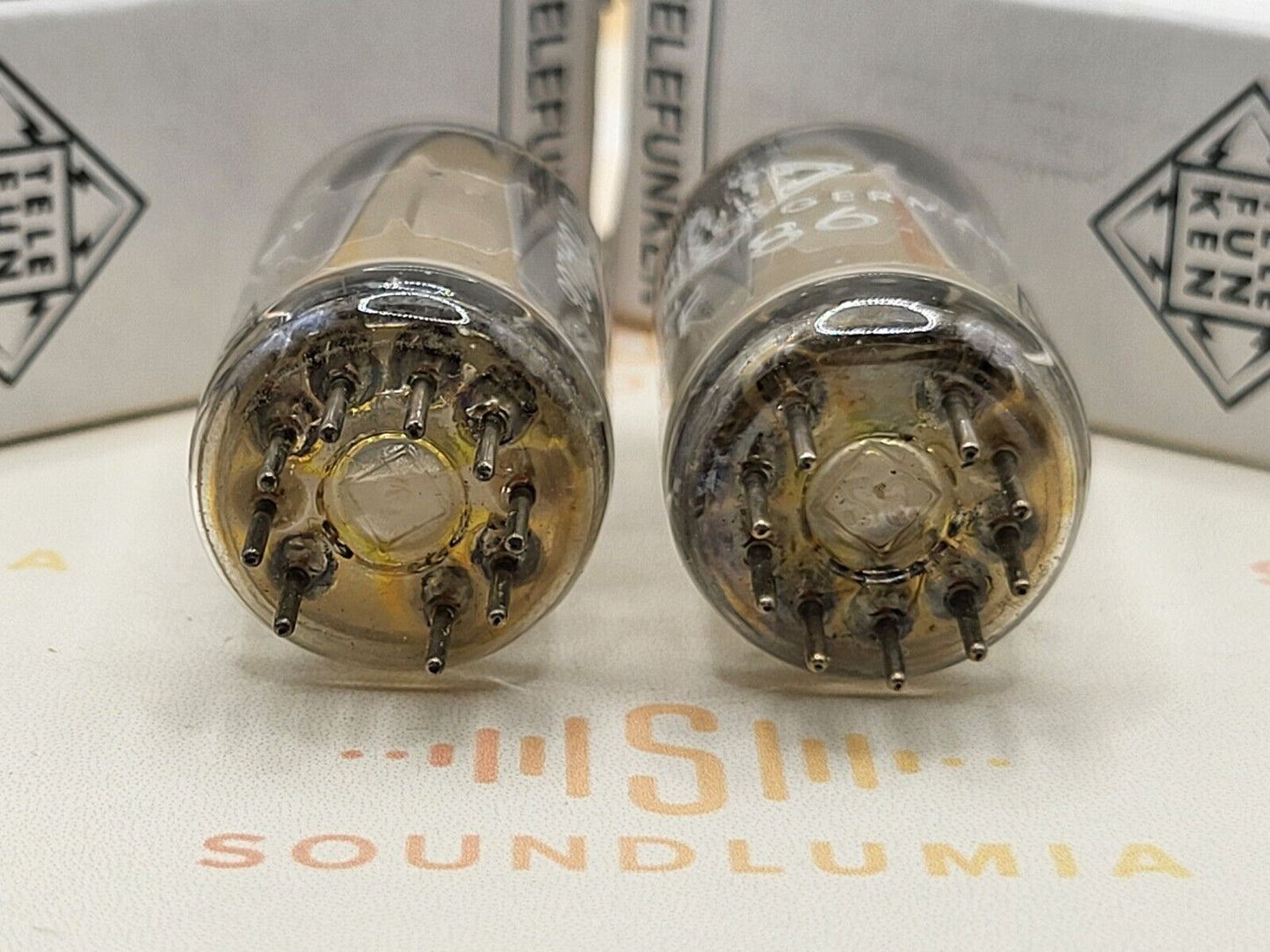 Telefunken EF86 6267 Silver Plates ◇ Bottom