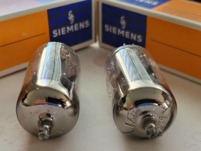 Siemens ECC83 12AX7 Short Plates Matched Pair in Orig. Boxes - I62 ‡4G/‡4K - NOS