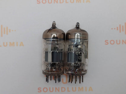 2x Mullard ECC88 6DJ8 O-Getter - BVA - Blackburn '67 - Near NOS