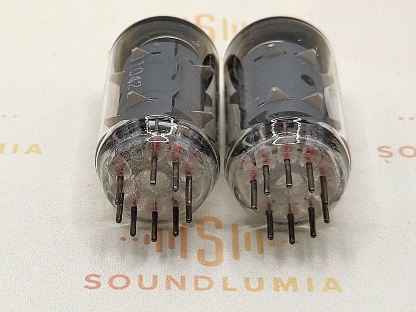 Siemens EF86 6267 Matched Pair Orig. Box - Telefunken Labeled - Same Code - NOS