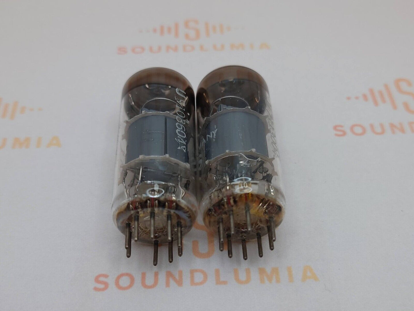 Telefunken EF804S Matched Pair ◇ Bottom - Ulm 1963 - Same code