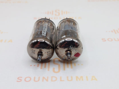 2x Telefunken ECC88 6DJ8 - ◇ Bottom - Berlin 1962/63 - Strong