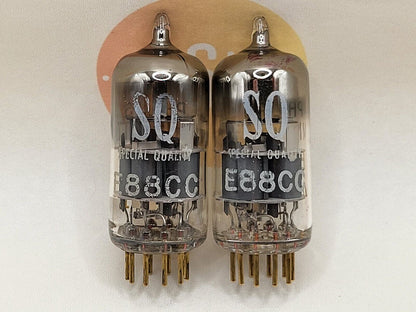 Philips Miniwatt SQ E88CC = 6922 Matched Pair - Heerlen, NL 1966/67 - NOS