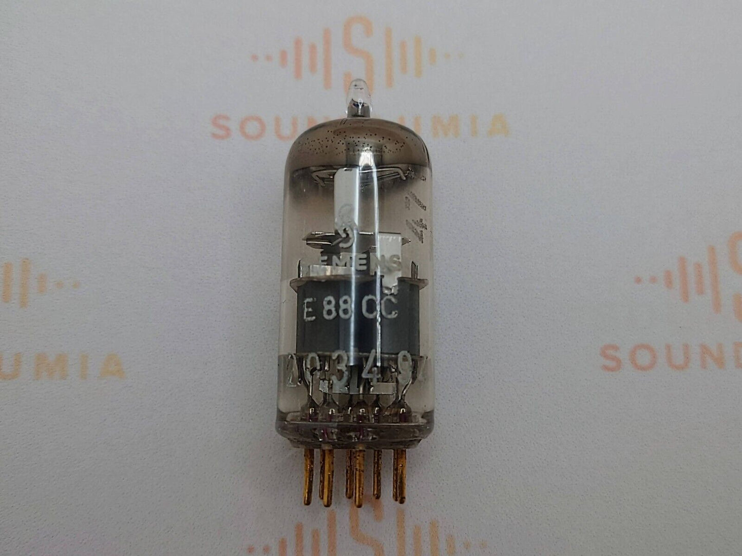 1x Philips E88CC 6922 D-getter - Siemens Label - Bottom code - Heerlen, '59