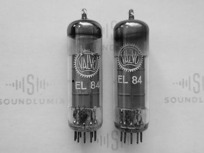 Valvo EL84 6BQ5 Matched Pair - Hamburg 1956/57 rX3 - Strong