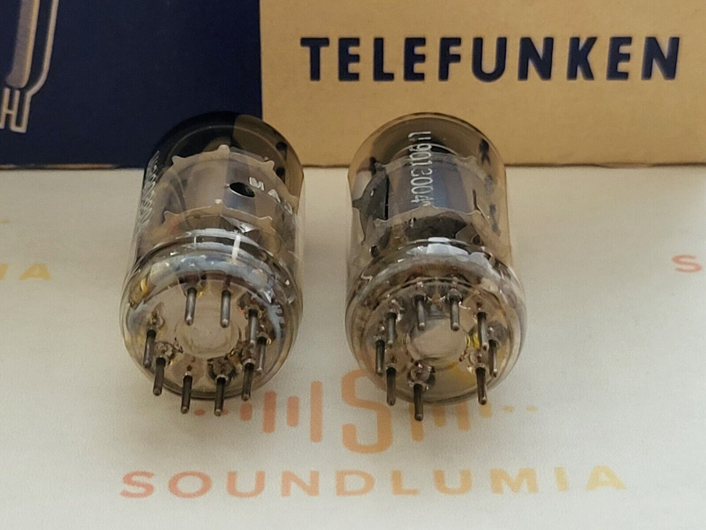 Telefunken EF86 6267 Silver Plates ◇ Bottom