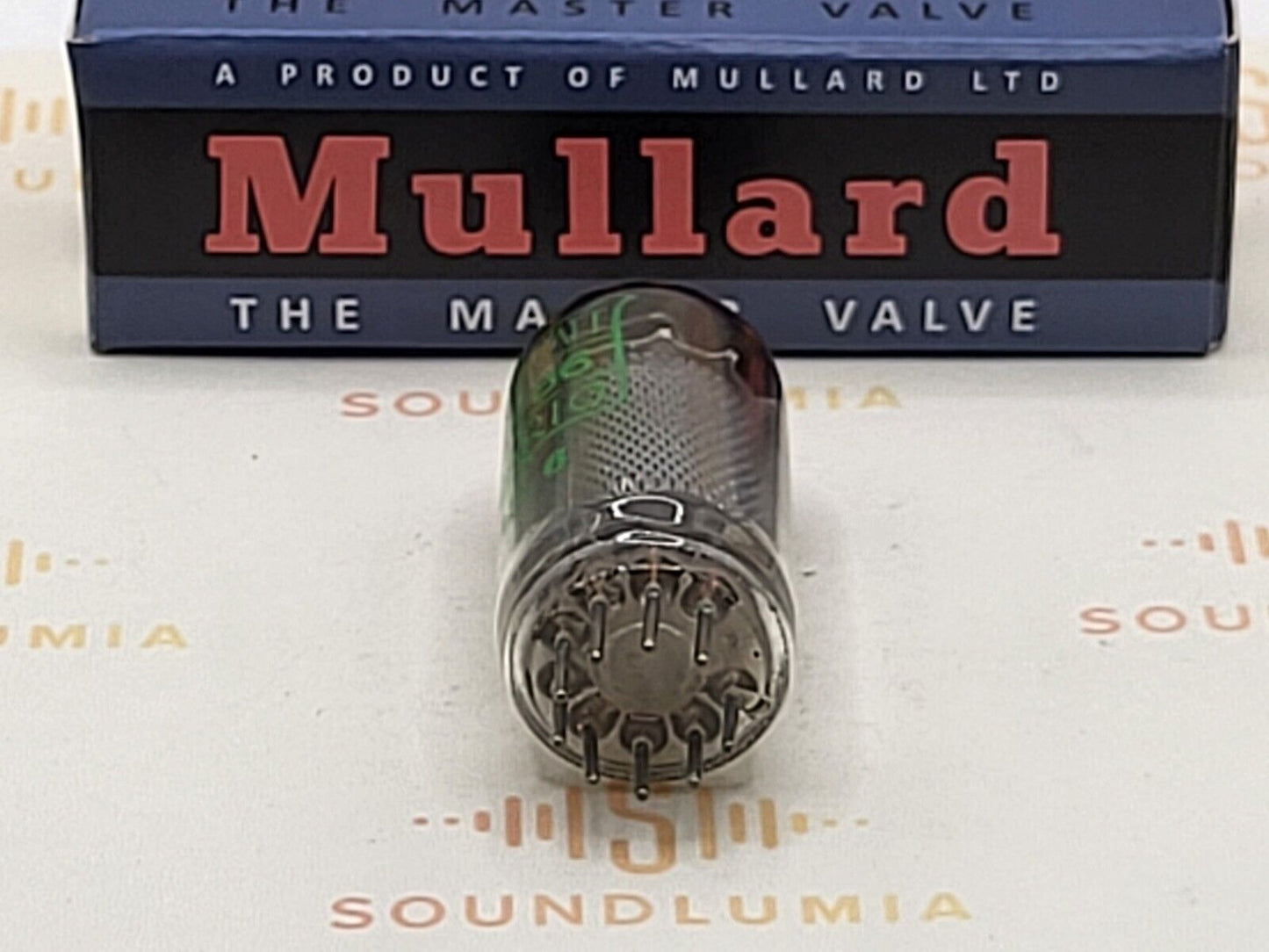 Mullard EF86 Long Mesh Plates Square Getter 9r1