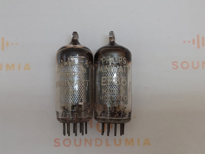 Mullard EF86 Long Mesh Plates Square Getter 9r1