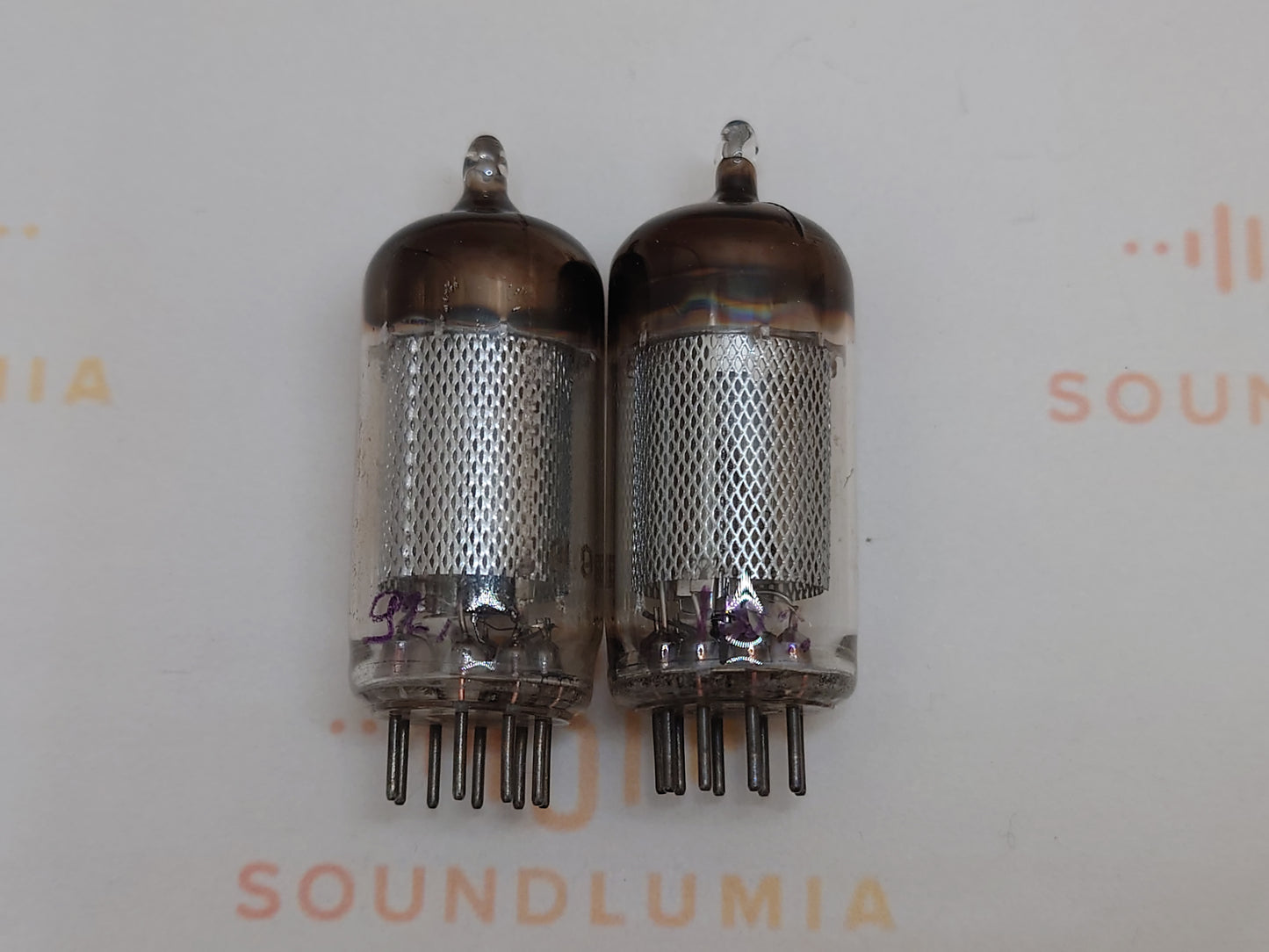 Mullard EF86 Long Mesh Plates Square Getter 9r1