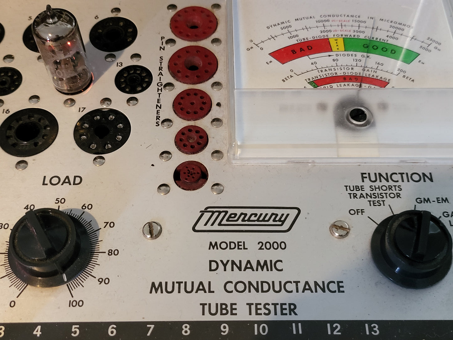 2x Telefunken ECC801S = ECC81/12AT7 w/ Matching codes ◇ Base- Ulm '61 - Near NOS