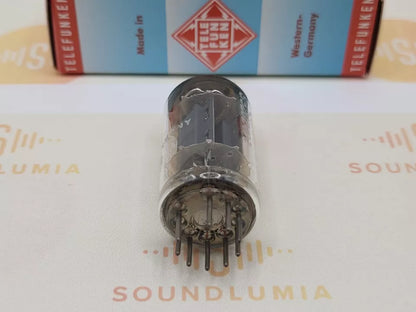 Telefunken ECC83 12AX7 Rippenplatten passendes Paar - Berlin 1959 gleicher Code - NOS 