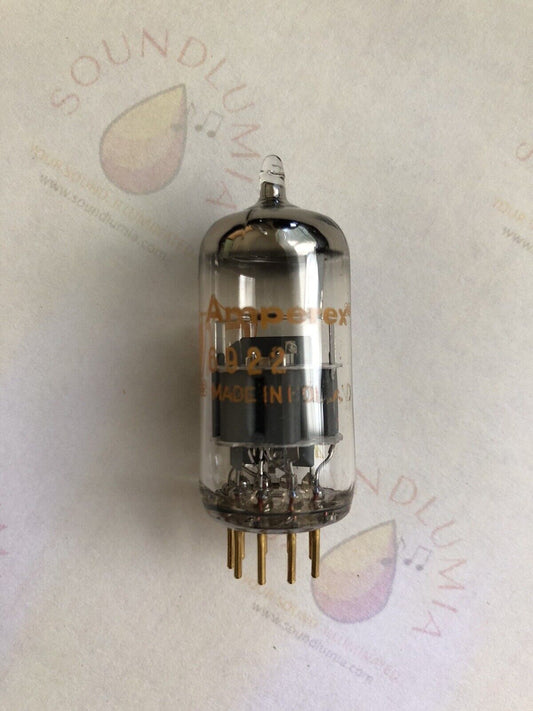 Amperex PQ 6922 E88CC Preamp Tube  - Holland 1968 -  Strong NOS