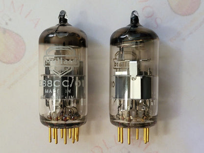 Mullard E88CC/01 = CV2493 = 6922 Matched Pair - Blackburn 1960 - Same code - NOS